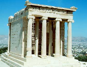 Αρχισαν οι εργασίες αποκατάστασης του ναού της Απτέρου Νίκης