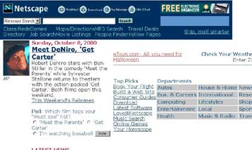 Βελτιωμένο παρουσιάζεται το Netscape 6.0, παρά τις αδυναμίες
