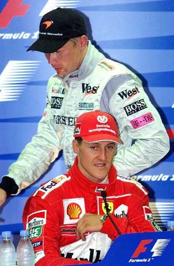 Ο Χάκινεν αποδέχτηκε την «εκθρόνισή» του από τον Σουμάχερ<I>«Ξέρω να χάνω»</I>