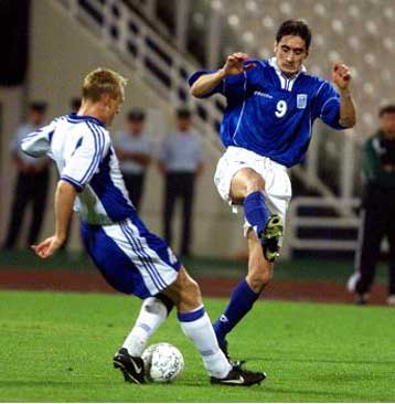 Ο στόχος επιτεύχθηκε <I> Ελλάδα – Φινλανδία 1-0 για τα προκριματικά του Μουντιάλ 2002</I>