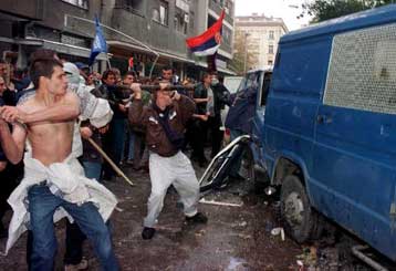 Στο πλευρό της σερβικής αντιπολίτευσης το Tanjug