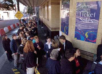 Περίπου 4,5 εκατομμύρια θεατές παρακολούθησαν τους Ολυμπιακούς Αγώνες του Σίδνεϊ