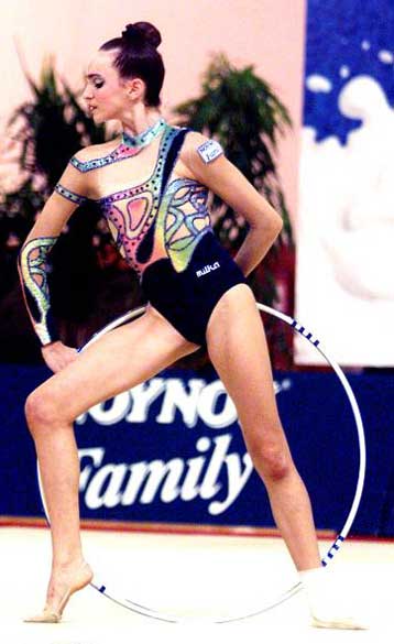 Eβδομη θέση για τη Μορφούλα Ντώνα στη ρυθμική <I>Το χρυσό η Μπαρσούκοβα</I>