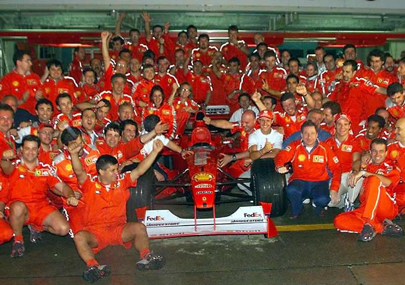 Formula 1: Οι δέκα «γενναίοι» της Ferrari