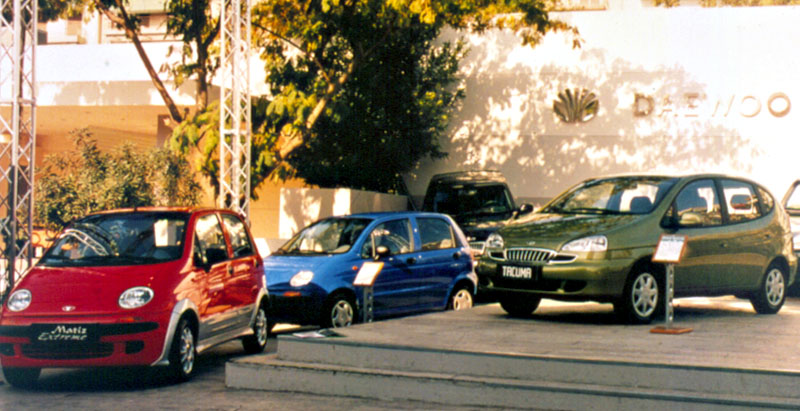 Μοντέλα της Daewoo στη ΔΕΘ