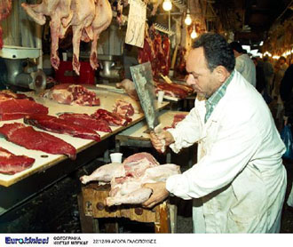 Κατασχέθηκαν δεκατρείς τόνοι «ύποπτων» κρεάτων και πουλερικών