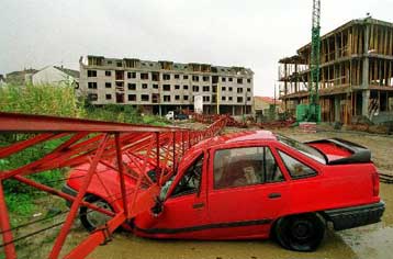 Τρεις νεκροί στην Ισπανία από σφοδρή ανεμοθύελλα