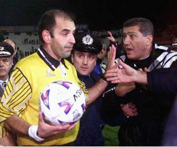 Αιμόφυρτος εγκατέλειψε τον αγωνιστικό χώρο της Τούμπας ο Γ.Κασναφέρης