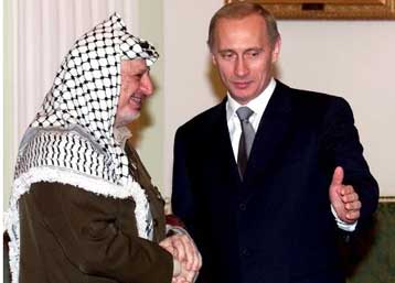 Ένα βήμα προς τον τερματισμό της βίας έκαναν Μπαράκ και Αραφάτ μετά τη διαμεσολάβηση Πούτιν