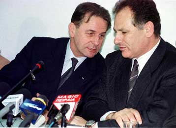 Αισιόδοξος για την πορεία των Ολυμπιακών έργων ο Ρογκ κατά τη συνάντησή του με τον υπουργό ΠΕΧΩΔΕ