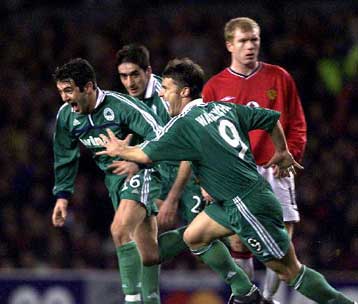 Το όνειρο δεν έγινε πραγματικότητα<i>Ήττα με 3-1 του ψυχωμένου Παναθηναϊκού από τη Μάντσεστερ</i