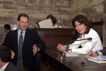 Λαλιώτης – Αγγελοπούλου επιθεώρησαν τα Ολυμπιακά έργα από ελικόπτερο<i>Την απορία του εξέφρασε ο