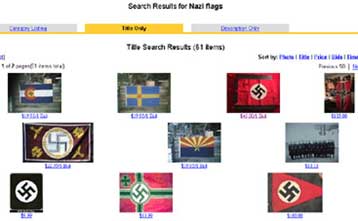 Το Yahoo! αντιδρά στην απαγόρευση της πώλησης ναζιστικών κειμηλίων από το δικτυακό του τόπο