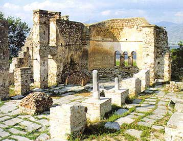 «H Bασιλική του Αγίου Αχιλλείου στην Πρέσπα» από το Ν.Μουτσόπουλο