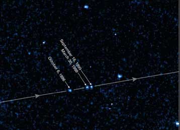 To Hubble φωτογραφίζει «βιαστικό» αστέρα νετρονίων