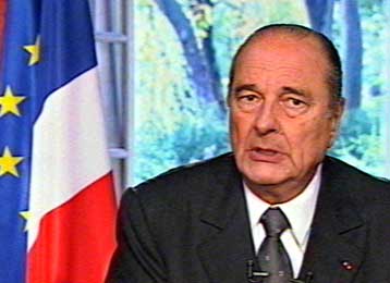 Παρέμβαση Σιράκ στο θέμα των «τρελών αγελάδων»