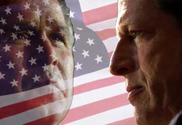 Σε απόσταση αναπνοής Μπους – Γκορ στους εκλέκτορες<i>130 έναντι 119</i>