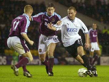 Ούτε τη Γουέστ Χαμ κατάφερε να νικήσει η Ντέρμπι στη 12η αγωνιστική της premier league