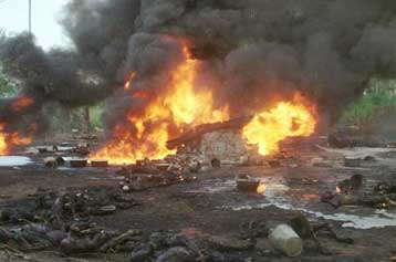 Τουλάχιστον 200 νεκροί σε τροχαίο δυστύχημα στη Νιγηρία