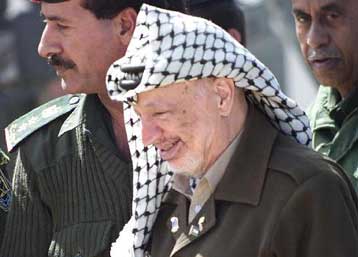 Στις ΗΠΑ αναμένεται να μεταβεί ο Αραφάτ, αποδεχόμενος πρόσκληση του Κλίντον