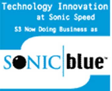 H S3 πωλεί το τμήμα καρτών γραφικών στη Via<i>Μετονομάζεται σε Sonicblue</i>