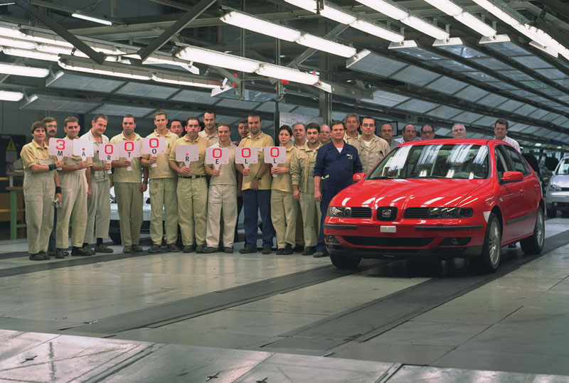 Στα τρία εκατομμύρια οχήματα η παραγωγή της Seat στο Martorell