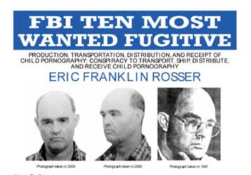 Για πρώτη φορά παιδεραστής μεταξύ των δέκα πρώτων καταζητούμενων του FBI