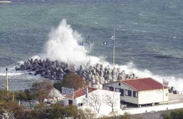 Νέα απαγόρευση απόπλου εξαιτίας των σφοδρών ανέμων