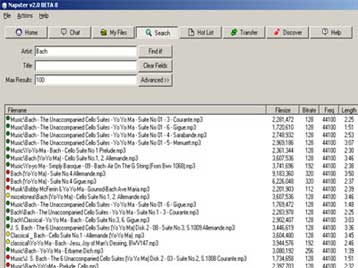 Κυκλοφόρησε η έκδοση 2.0 beta 8 του Napster