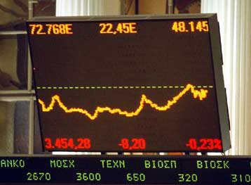 Οριακή πτώση για το γενικό δείκτη στη Σοφοκλέους την Παρασκευή