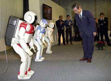 Προς ενοικίαση το ρομπότ Asimo της Honda