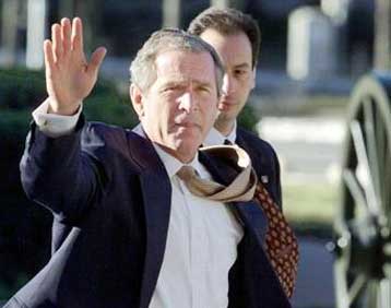 Ο Μπους εγκαταλείπει το Τέξας για την Ουάσινγκτον