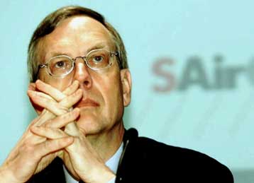 Παγώνουν οι διαπραγματεύσεις της SAir-Group με την Alitalia για σύναψη συμμαχίας