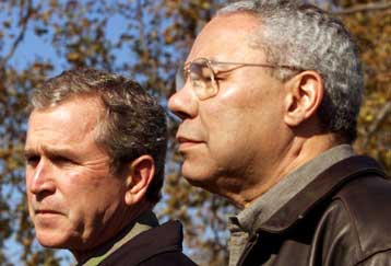 Την τοποθέτηση του Κόλιν Πάουελ στο Στέιτ Ντιπάρτμεντ ανακοινώνει το Σάββατο ο Μπους