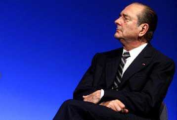 Δεν γνωρίζω τίποτα, λέει ο Σιράκ για το οικονομικό σκάνδαλο του κόμματός του