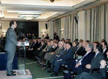 Αισιόδοξος για το μέλλον της ΝΔ ο Κ.Καραμανλής στη συζήτηση του Ινστιτούτου Δημοκρατίας