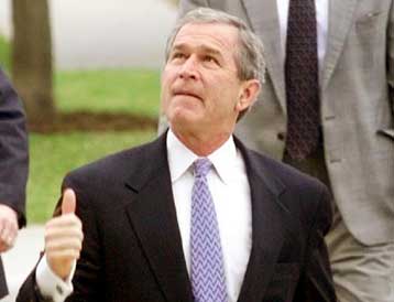 Οι φίλοι μας είναι… φίλοι μας, διακηρύσσει ο Μπους μιλώντας για την εξωτερική του πολιτική