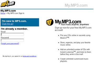 Συνδρομητική η υπηρεσία My.MP3.com