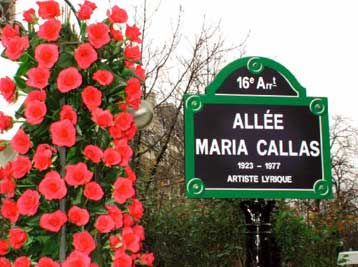 Γραφικός δρόμος του Παρισιού μετονομάστηκε σε οδό «Μαρίας Κάλλας»