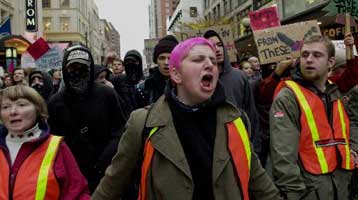 Eπεισόδια στον εορτασμό της πρώτης επετείου από τα… επεισόδια του Σιάτλ