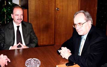 Για Ολυμπιακούς Αγώνες και ποδόσφαιρο συζήτησαν Κωνσταντόπουλος – Φλωρίδης