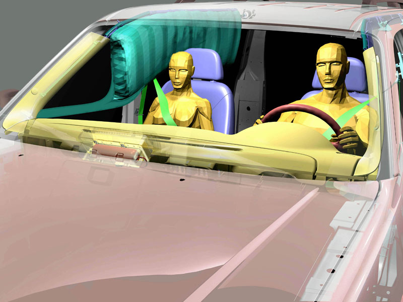 Πλευρικούς αερόσακους προστασίας από τις ανατροπές εξελίσσει η Ford