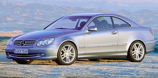 Νέα Μercedes-Benz CLK στη Φρανκφούρτη το 2001