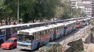 Σε λειτουργία μέχρι το τέλος του καλοκαιριού του 2001 οι νέες αστικές γραμμές της Θεσσαλονίκης