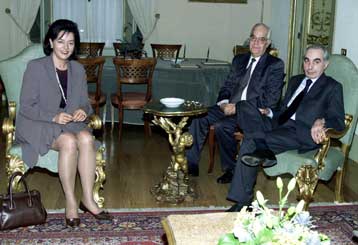 Οι ελληνοϊταλικές σχέσεις συζητήθηκαν στη συνάντηση Αμάτο – Β.Παπανδρέου