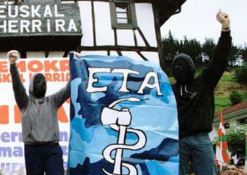 Νέες απειλές εξαπολύει η ΕΤΑ εναντίον των πολιτικών που θα προσπαθήσουν να σταματήσουν τη δράση της