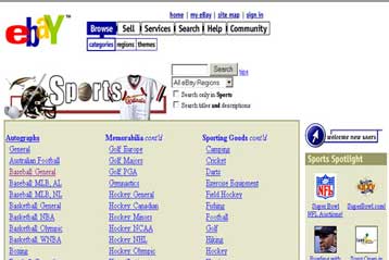 Αθώο το eBay για την πώληση πλαστών αθλητικών ενθυμίων