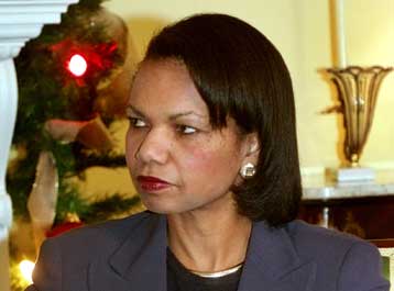 Τις βασικές επιδιώξεις της εξωτερικής πολιτικής της κυβέρνησης Μπους αποκάλυψε η Κ.Ράις