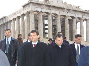 Επίσκεψη Κοστούνιτσα στην Ακρόπολη – Συνάντηση με Βενιζέλο