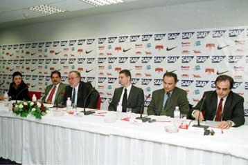 Το ευρωπαϊκό ΝΒΑ έθιξε εκ νέου ο Σ.Κόκκαλης στην επίσημη παρουσίαση των χορηγών της ΚΑΕ